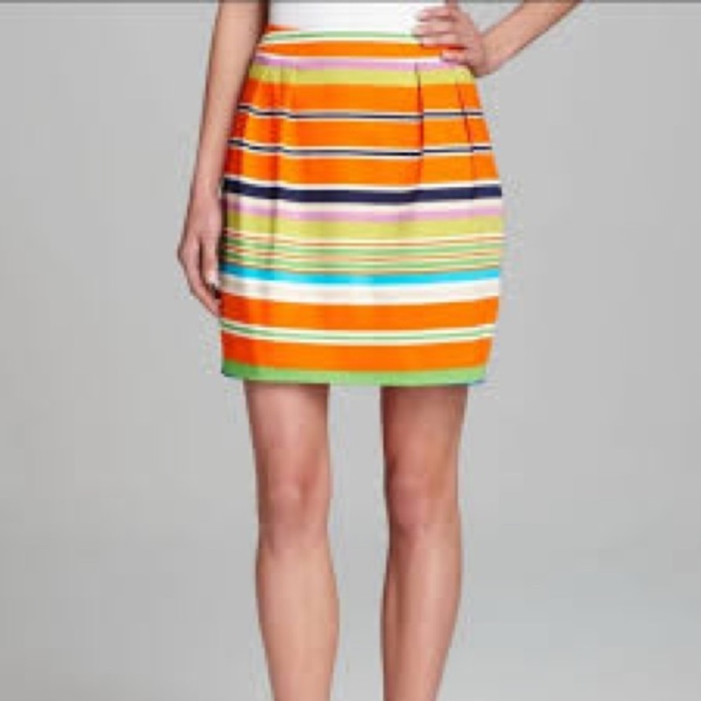 Kate Spade 10 Barry Stripe Skirt